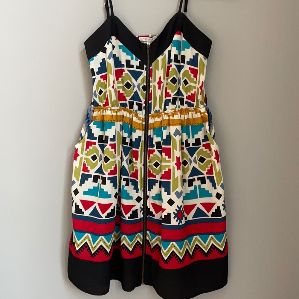 Airy Dress with Zipper and pockets!